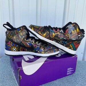 Nike SB Dunk High Stained Glass Sneaker